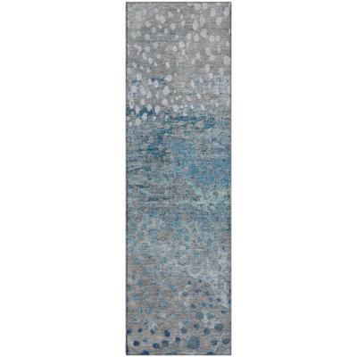 Premium Machine Washable Kumbhar AMF1366 Dots Rug