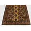 Tapis de la zone en laine beige/rouge 4 pi 9 po x 6 pi 2 po one-of-kind-noué la main Alayna