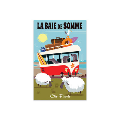 La Baie de Somme sur plastique / acrylique par Gary Godel