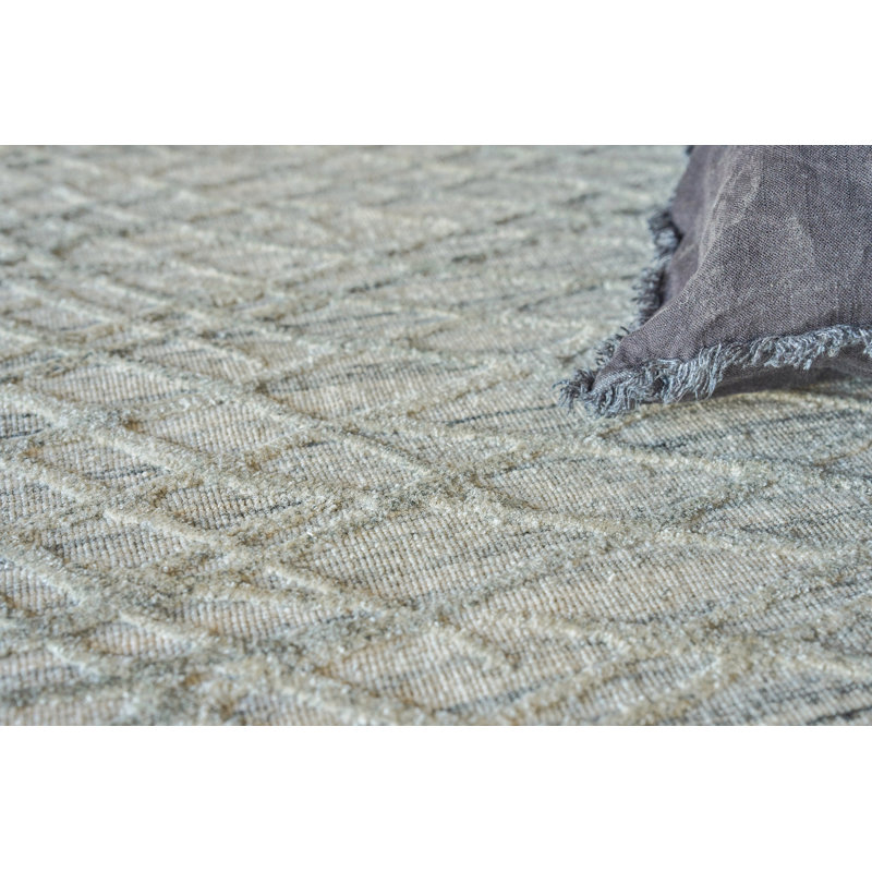 Crescendo Area Rug in Beige, Rectangle 10' x 14'