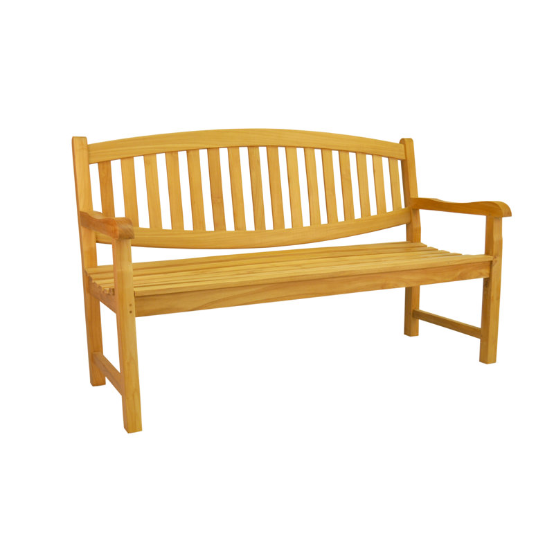 Kingston Outdoor Teak Bench, (No Cushion)