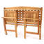 Kjetil Solid Wood Acacia Outdoor Bench