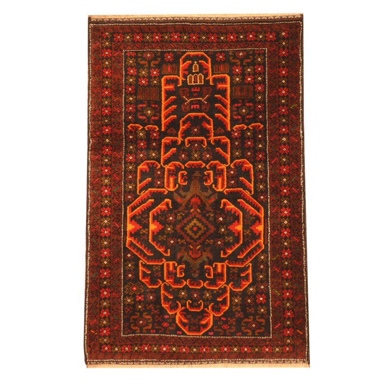 Hartste Wool Oriental Indoor Rug