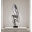Sculpture moderne en acier inoxydable