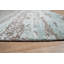 Tapis captivant en laine noué à la main argent