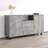 67" Sideboard with Matte Finish