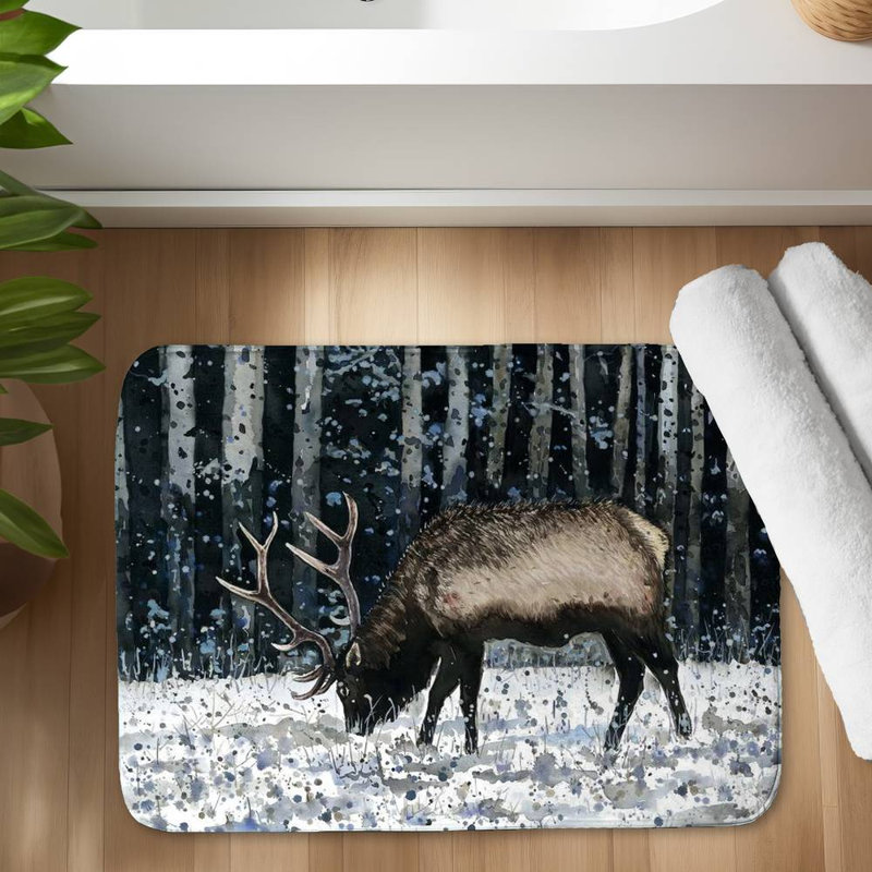 Wali Microfiber Non-Slip Bath Mat