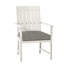 Croquet Patio Dining Armchair with Cushions-24278362-63310350-70085735