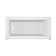 SIGNATURE® Rectangle Flat Front 6632 Skirted Soaking LH Access Panel Oyster