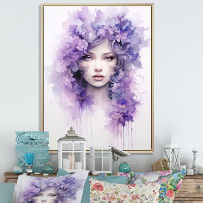 " Purple White Lilac Blossoms Fragrant "