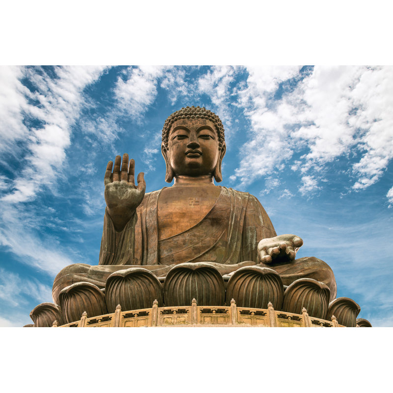 Art de toile majestueux Bouddha - sérénité tranquille