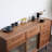 Simple Sliding Door Accent Cabinet