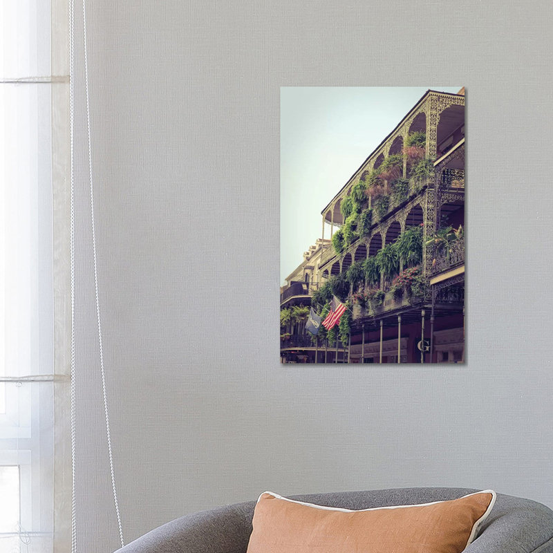French Quarter New Orleans by Ann Hudec - Wrapped Canvas Print, 66.04 cm H x 45.72 cm W x 1.91 cm D