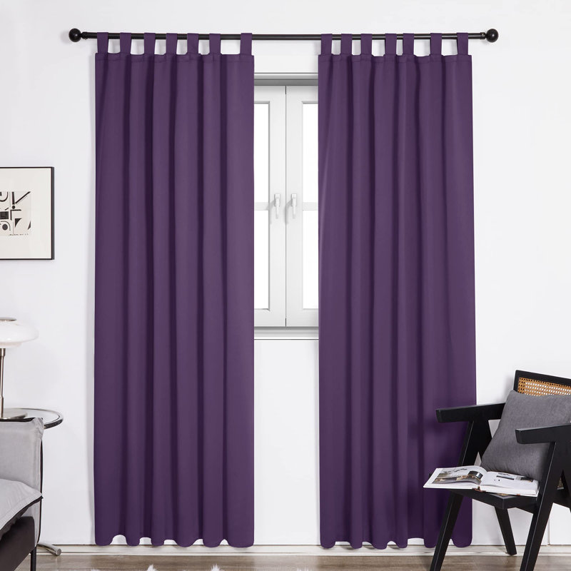 Rafaelle Blackout Curtain Pair, 55cm Width x 280cm Drop