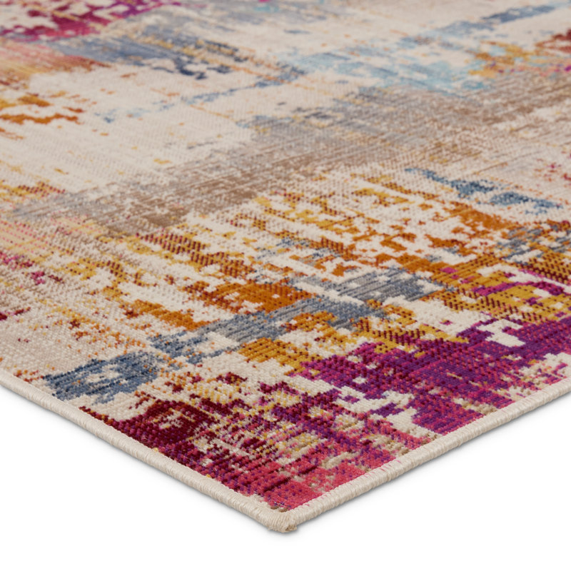 Abstract Indoor Rug, Rectangle 4' x 6'
