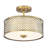 Breanna 2-Light Ceiling Light in Natural Brass-122897197-122897199