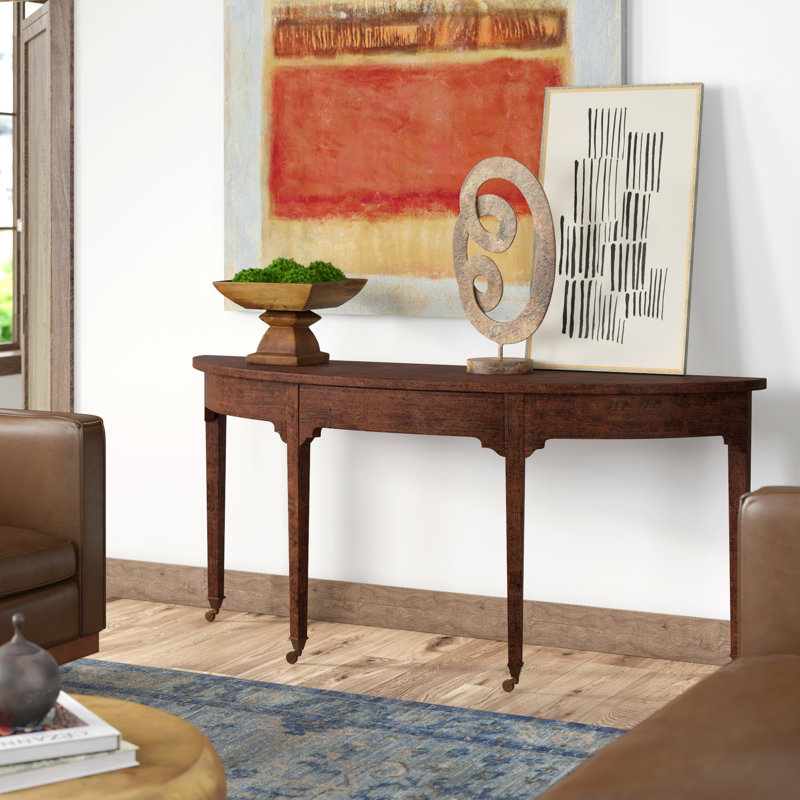 Althorp - Victory Oak 72.5'' W Solid Wood Console Table