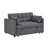 Sienna Tufted Convertible Sleeper Sofa With Chaise