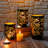 3 Piece Metal Tabletop Hurricane Set