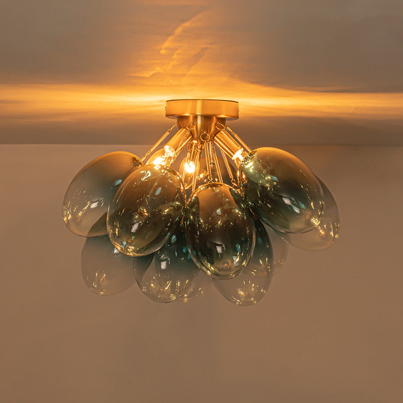 Plafonnier semi-encastré 3 lumières