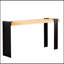 Console rustique de style industriel - 60 pouces