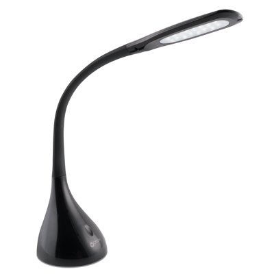 OttLite Creative Curves LED Desk Lamp with Adjustable Neck - Dimmable with 4 Brightness Settings