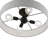 Yendy Large 4-Light 22" Semi Flush Mount-1272090872