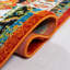 Tapis vintage orange / ivoire Hamadan 260 Vintage-406159099