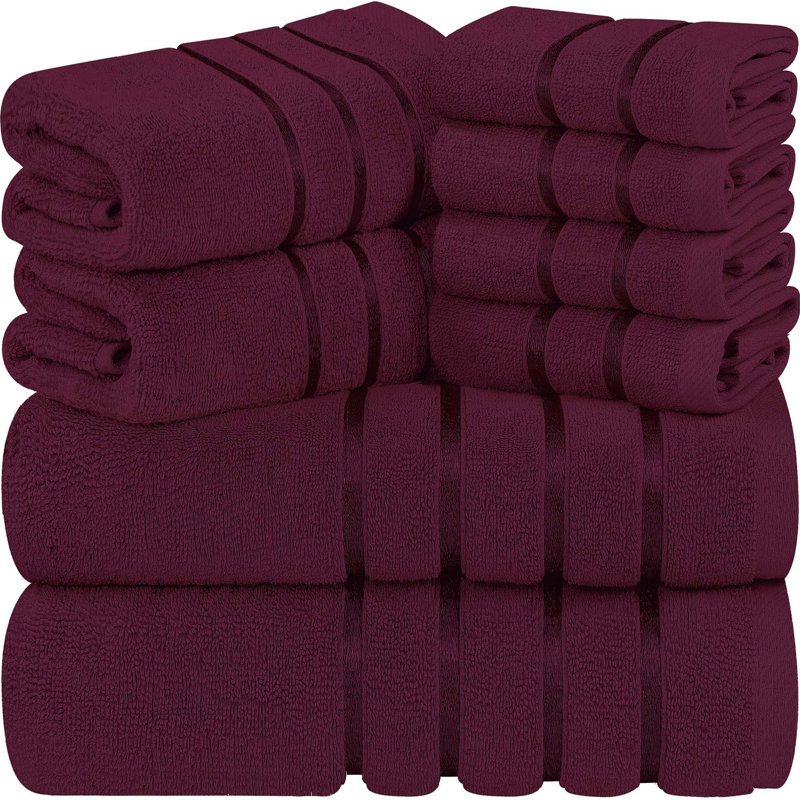 Cotton Blend Mulit-Size Set, Burgundy