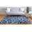 Alexei Cotton Damask Indoor Rug-1246610271