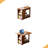 Bamboo Folding Edge Table With Movable Storage, Foldable Tabletop Suitable For Beds And Sofas, Saving Space, Multiple Storage Spaces