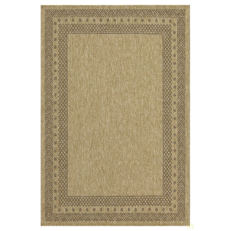 Earth GC_NTL1007 Jute/2 Ft. 7 In. X 7 Ft. 3 In. Indoor/Outdoor Area Rug, Runner 2'7" x 7'3"