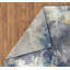 Tapis bleu abstrait Bellicent-356671142