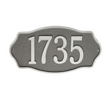 Hampshire 1-Line Wall Address Plaque