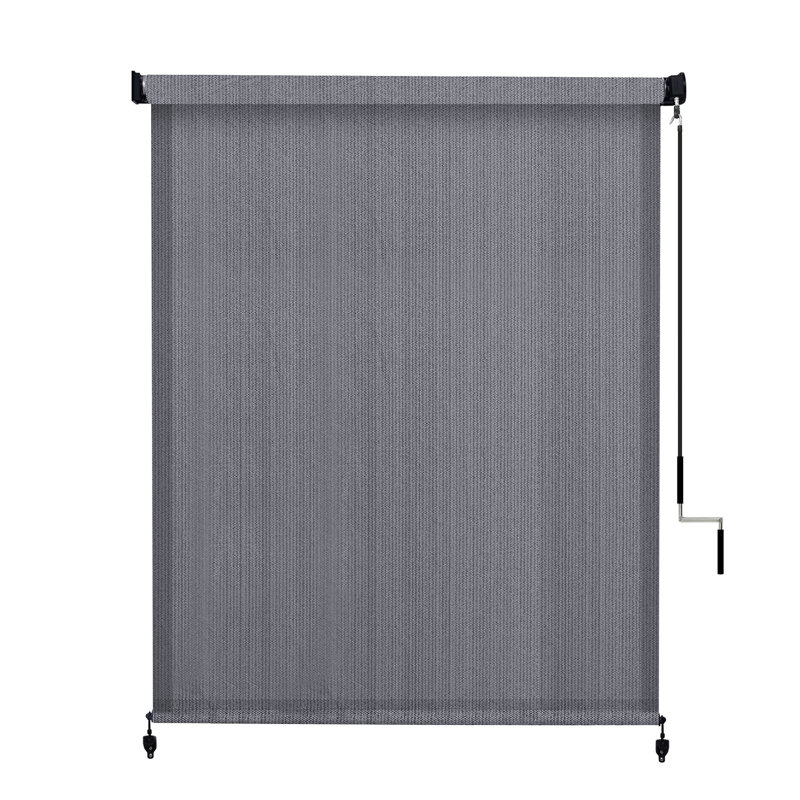 Rideau roulant filtrant la lumière, Gris, L 72 po x L 72 po