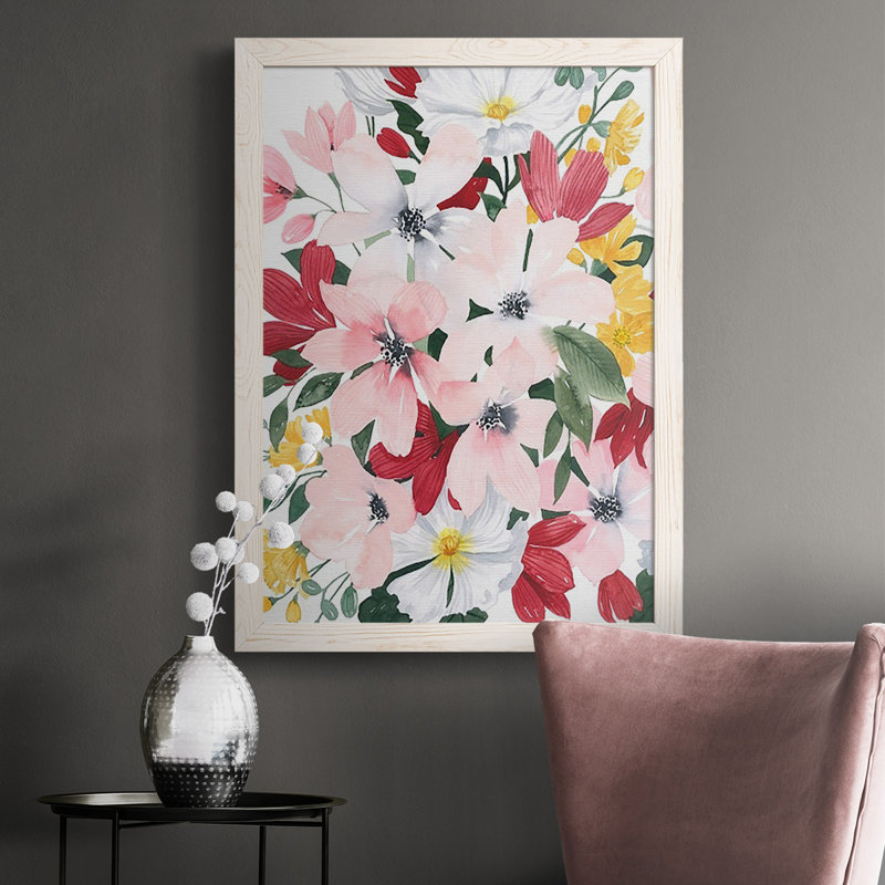 «Spring Bliss I», reproduction d'art sur toile simple, Blanc, H 37,5 po x l 27,5 po x P 1 po