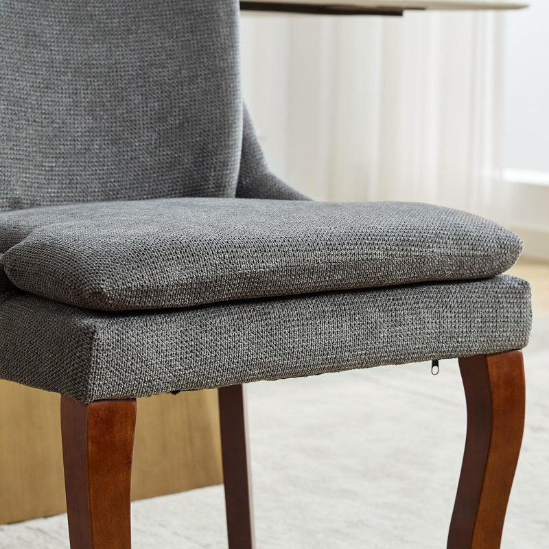 Ensemble de 2 chaises de salle à manger Modern, Gris