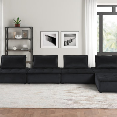 Canapé modulaire 5 pièces Velvet
