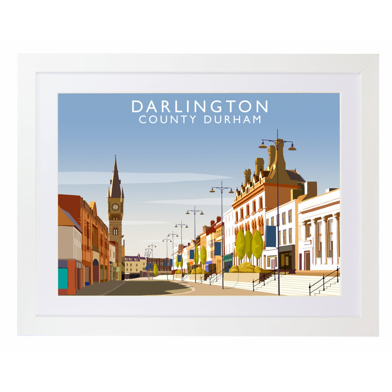Richard O'Neil - Print, 33.5 cm H x 43.5 cm W x 2.2 cm D, White Wood Frame