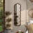 Lewisetta Cole And Grey Wood Wavy Room Brown Wall Mirror-1719087517-1719087518