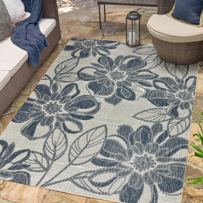 Tapis intérieur / extérieur tissé à plat toutes saisons Tropea Arda