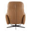 Fauteuil inclinable et pivotant en cuir véritable Danva-101479846