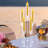 26.8'' H Acrylic Tabletop Candlestick