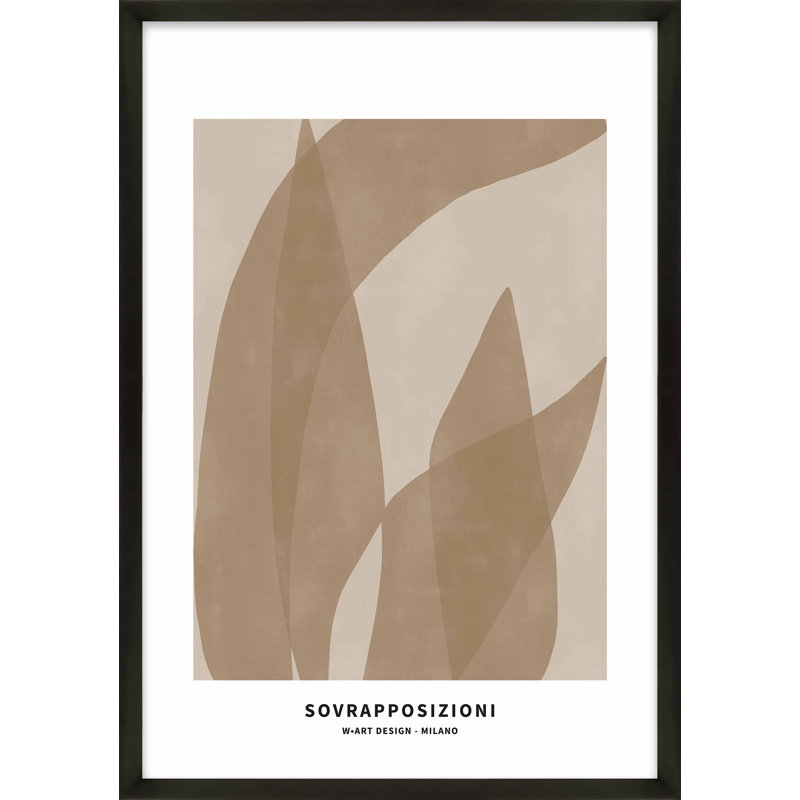 Bryheem 1 Framed on Paper Print, Noir, H 20 po x l 14 po x P 1,25 po