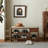 Brown Upholstered Bench