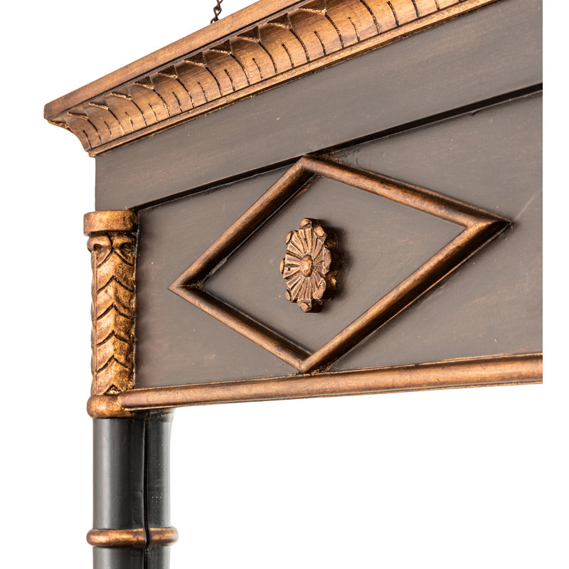 Meyda Tiffany & Stained Glass Wood Flat Mirror