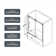 Chrome Frameless One Fixed And One Shifted Shower Door, 70MM 304 Stainless Steel Large Pulleys With Adjustable Soft Closing Function,With Nano Easy Cleaning And Stick Explosion-Proof Menbrance
