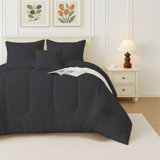 Beddora Comforter set 5 Pieces, Bedding Set for Bed, Ultra-soft, Lightweight & Wrinkle-free Bedding With Decorative Cushions
