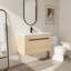 Meuble-lavabo 36 po avec lavabo en résine - Armoire et rangement modernes-1905748260