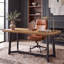 Solid Wood Executive Desk